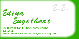 edina engelhart business card